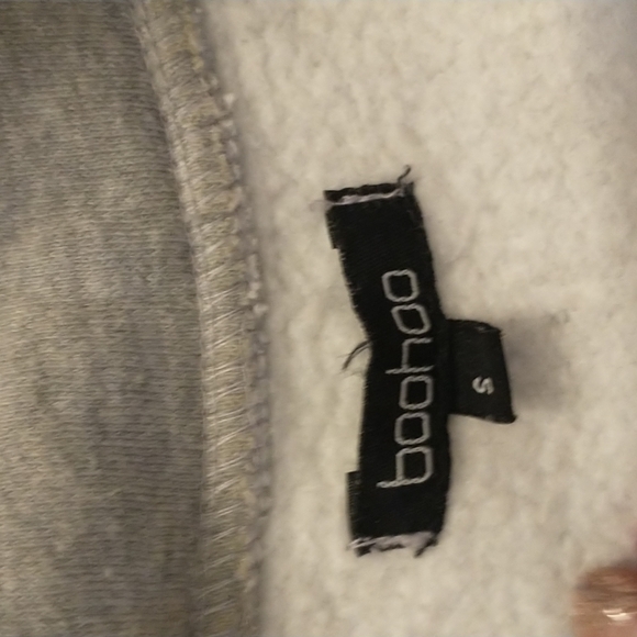 Boohoo women crop sweatshirts size small bonus free top - Picture 7 of 12